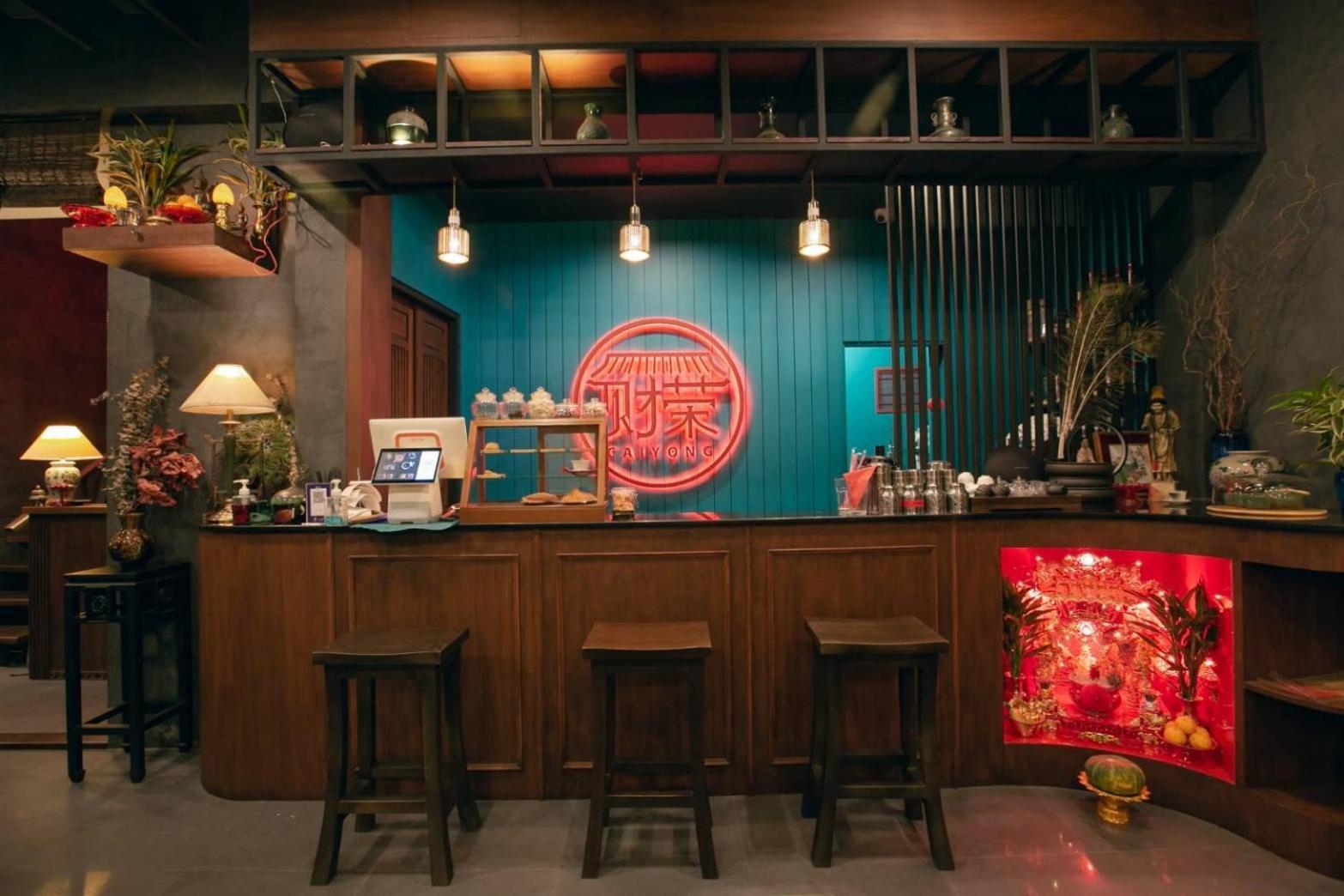 Caiyong Hometel & Cafe'S Studio Banguecoque Exterior foto